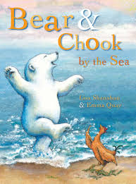 Bear and Chook by the sea - Lisa Shanahan