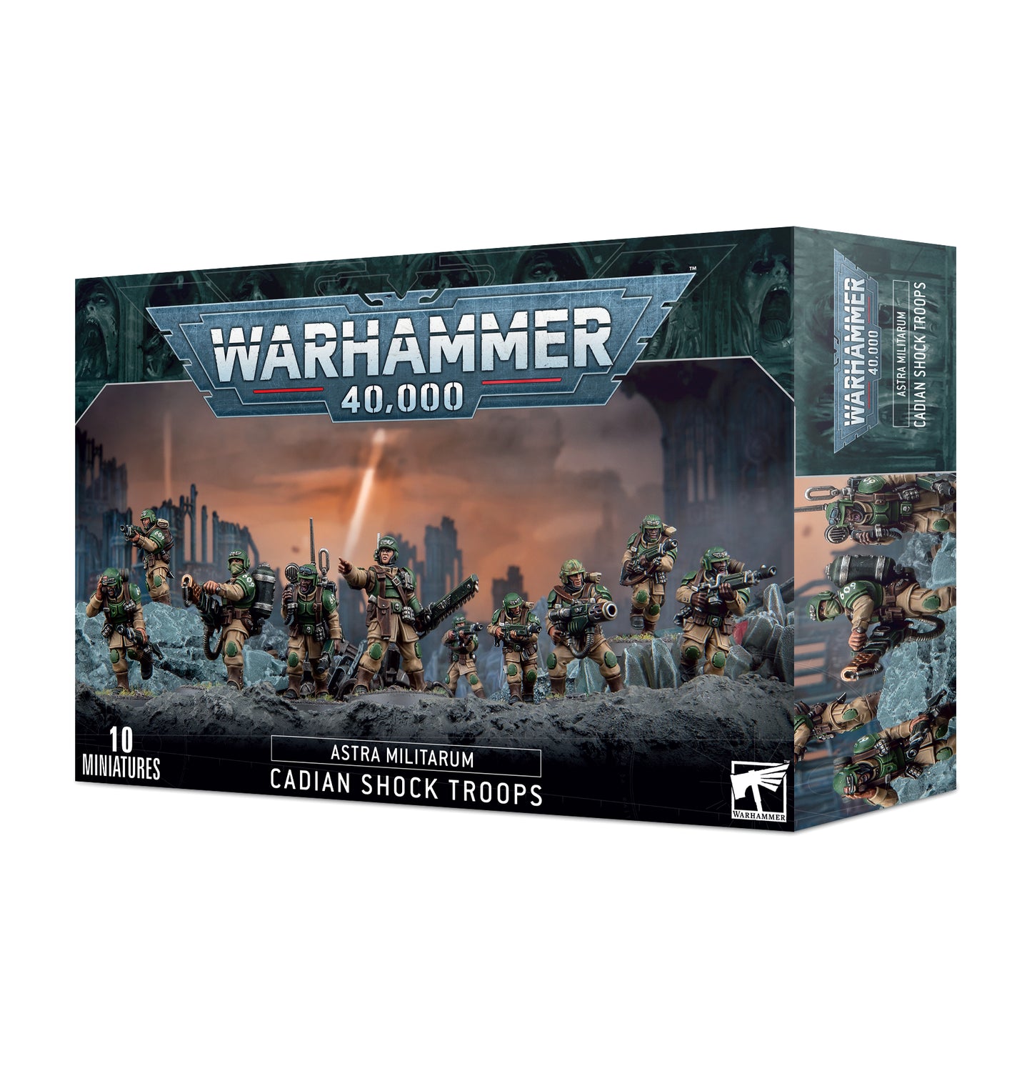Astra Militarium - Cadian Shock Troopers