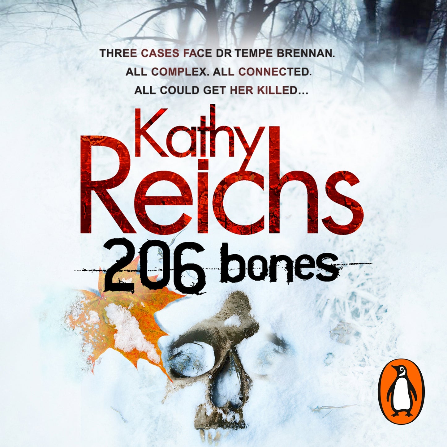 206 Bones - Temperence Brennan Book 12 - Kathy Reichs [Used Book]