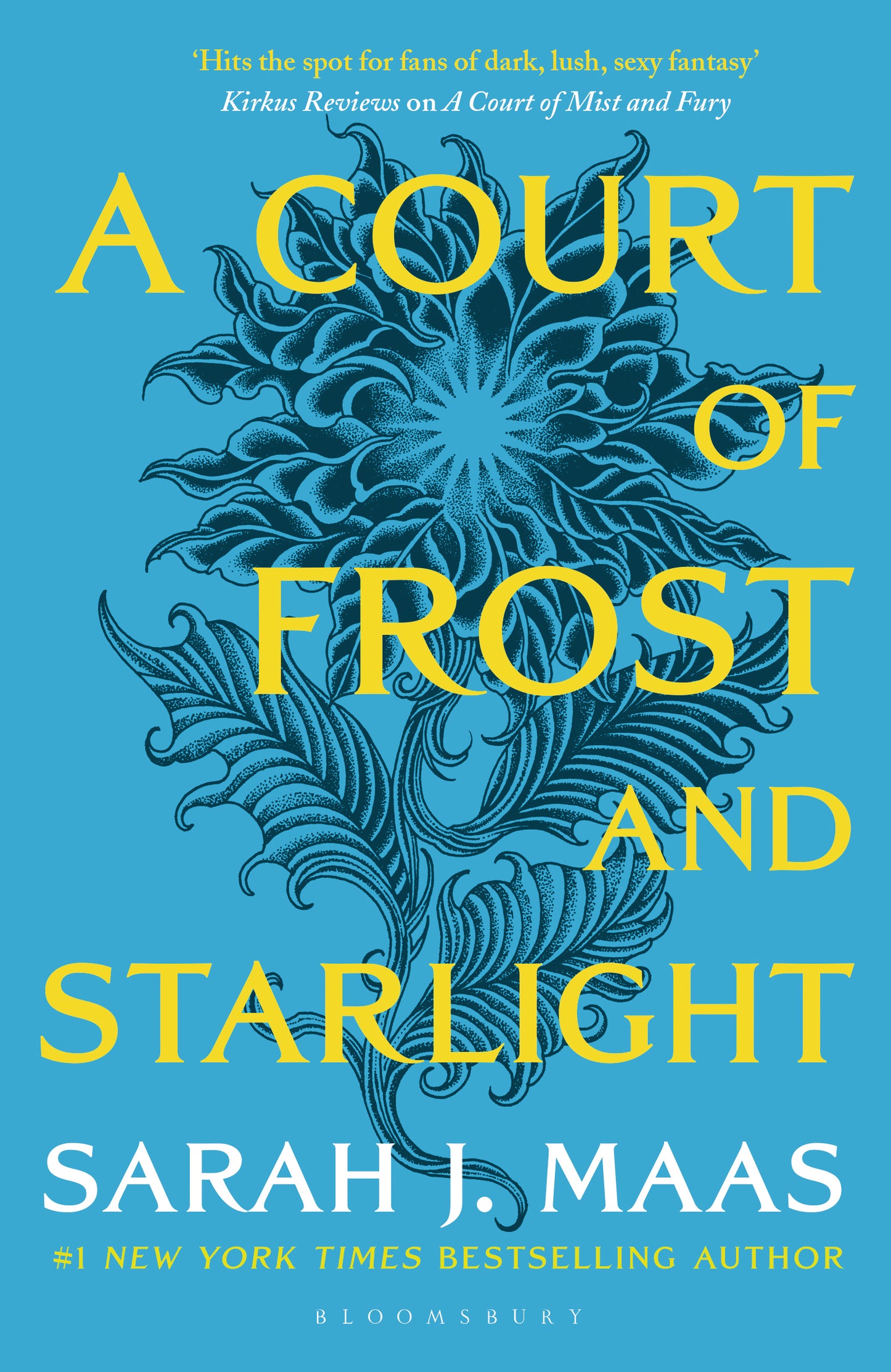 A Court Of Frost And Starlight - A Court Of Thorns And Roses Book 4 - Sarah J. Maas [Used Book]