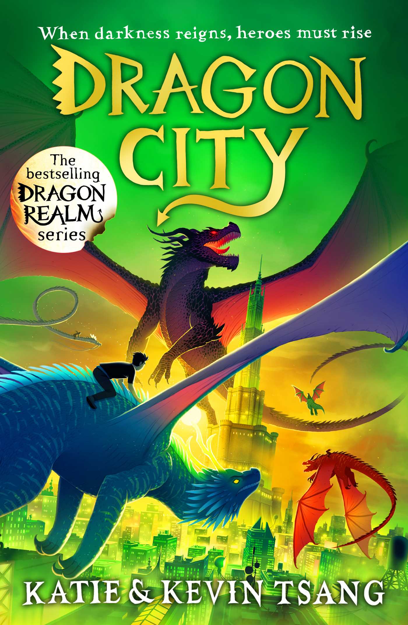 Dragon City - Dragon Realm Book 3 - Katie & Kevin Tsang [Used Book]